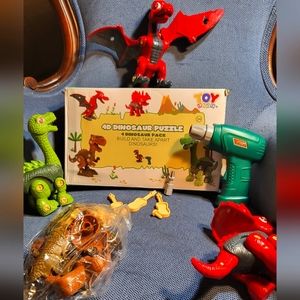 🏷= $1 4D dinosaur puzzle